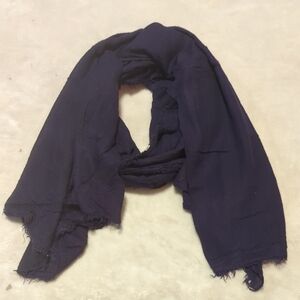 Elegant Navy Blue Scarf